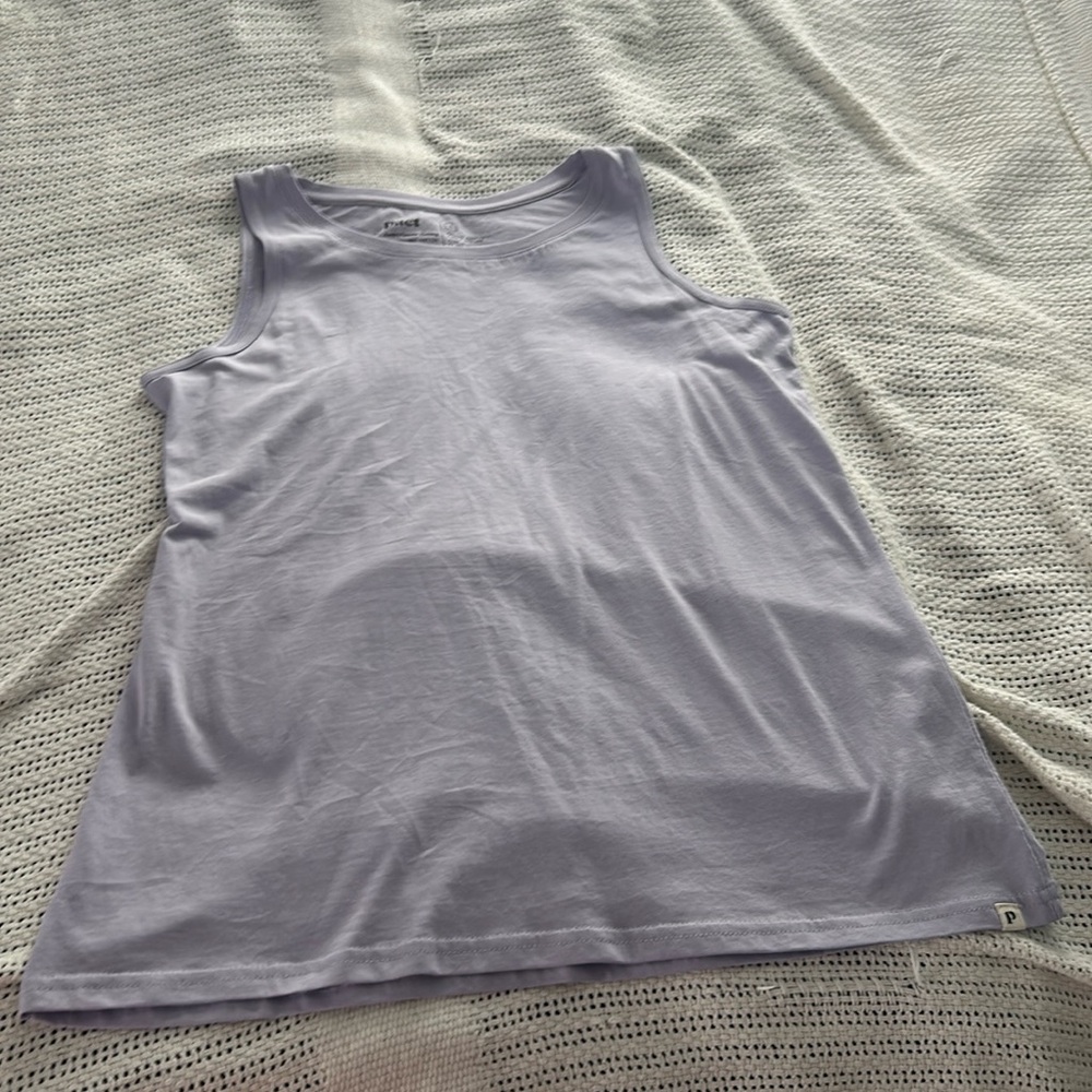Pact Organic Cotton Size Small Tank Top Lilac - never worn- excellent condition